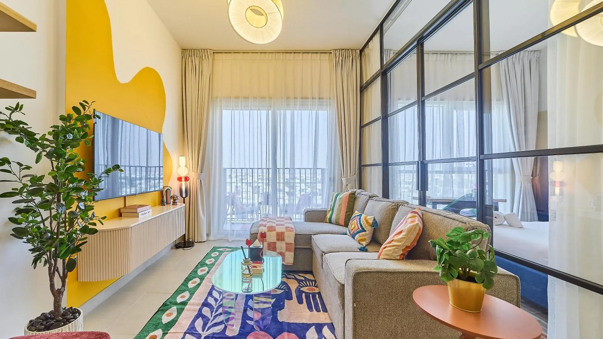 Colorful1Br Apartment In Dubai Hills Next To Mall 0*,